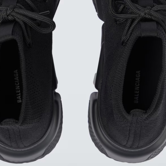 AUTHENTIC! Balenciaga Blk Speed sneakers with laces - Picture 2 of 8